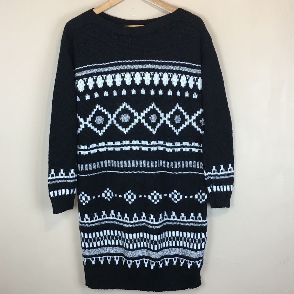 Old Navy Fair Isle Sweater Dress - Picture 2 of 5